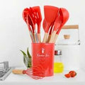 Super Kit Utensílios de Cozinha em Silicone com 12 Peças - Home DecoreCom