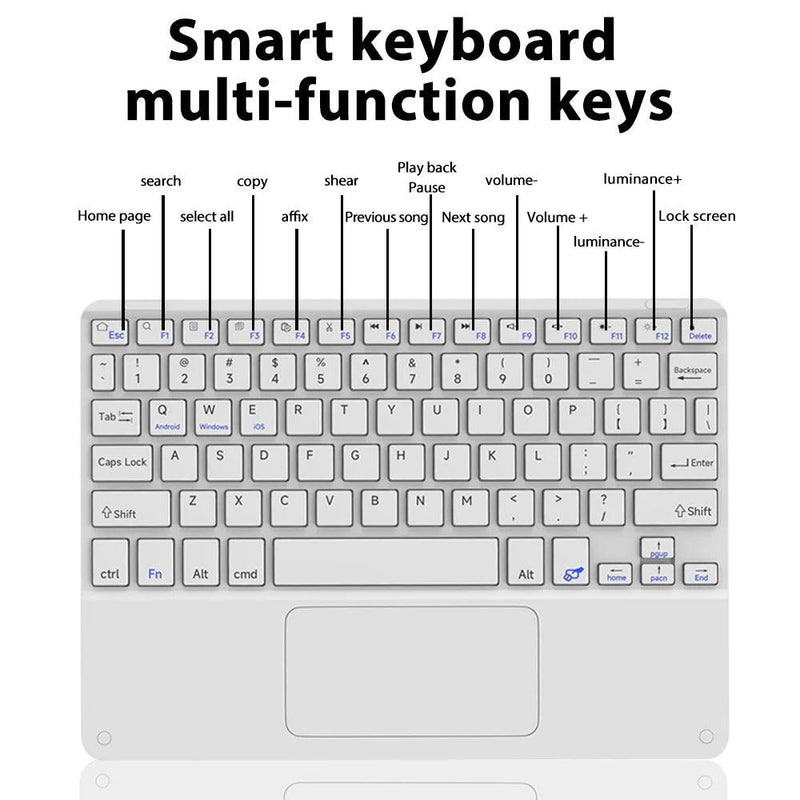 Teclado Sem Fio com Touchpad CASEPOKE - INFINIX