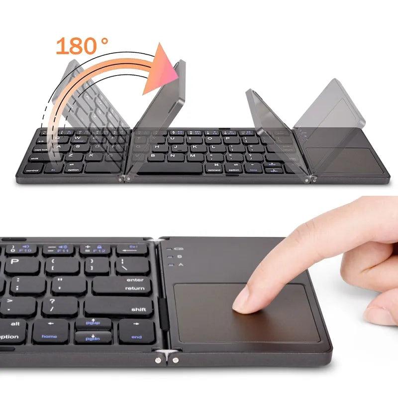 Teclado Dobrável Bluetooth com Touchpad - INFINIX